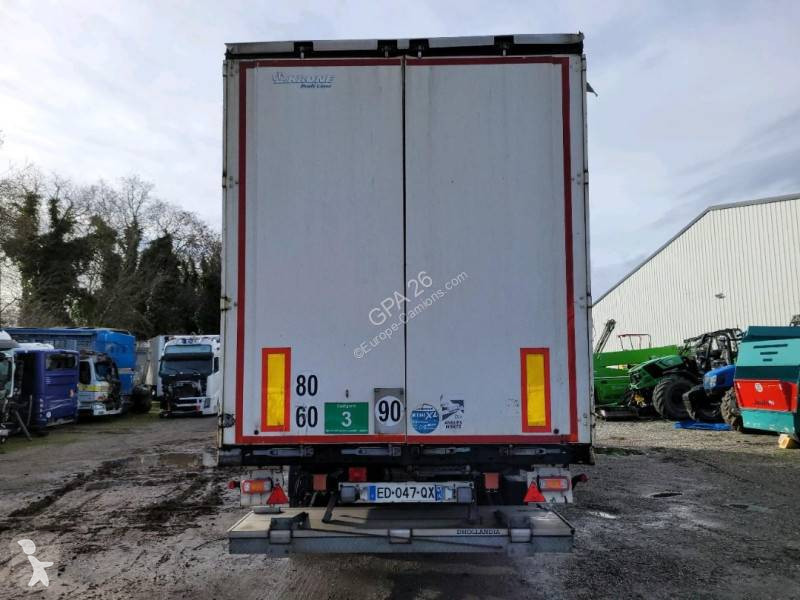 نصف مقطورة Krone SEMI SAVOYARDE 1 ESSIEU