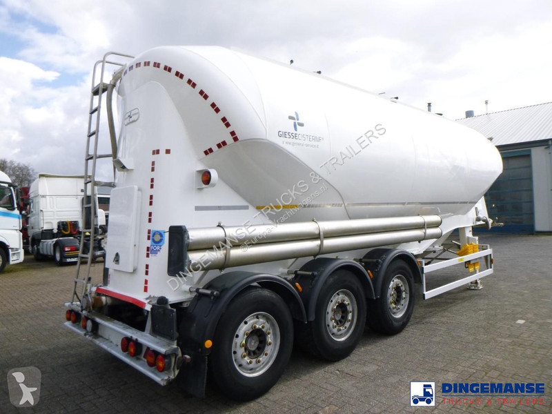 نصف مقطورة  Powder tank alu 40 m3 / 1 comp