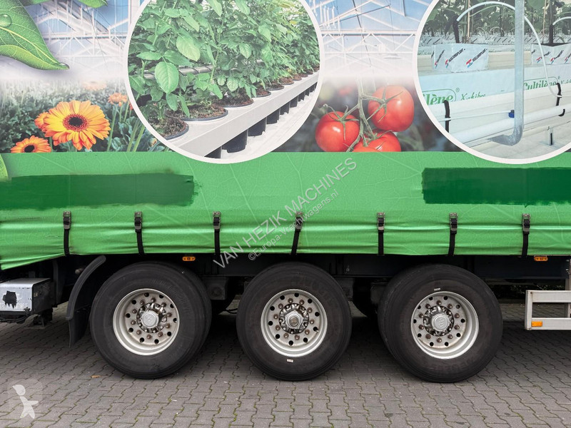 نصف مقطورة Pacton Oprijklep-schuifzeilen