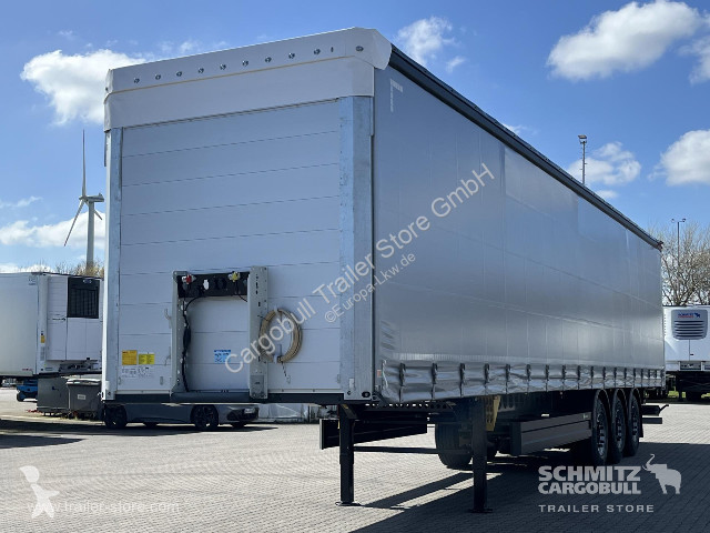 نصف مقطورة Berger Curtainsider Standard Getränke