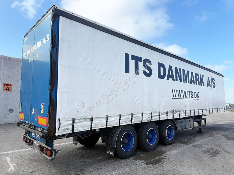 نصف مقطورة Kel-Berg Curtainsider / Planenauflieger