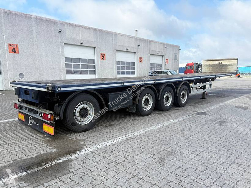 نصف مقطورة  Flatbed / Flachbettauflieger /...