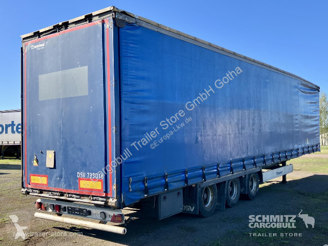 نصف مقطورة Krone Curtainsider Mega