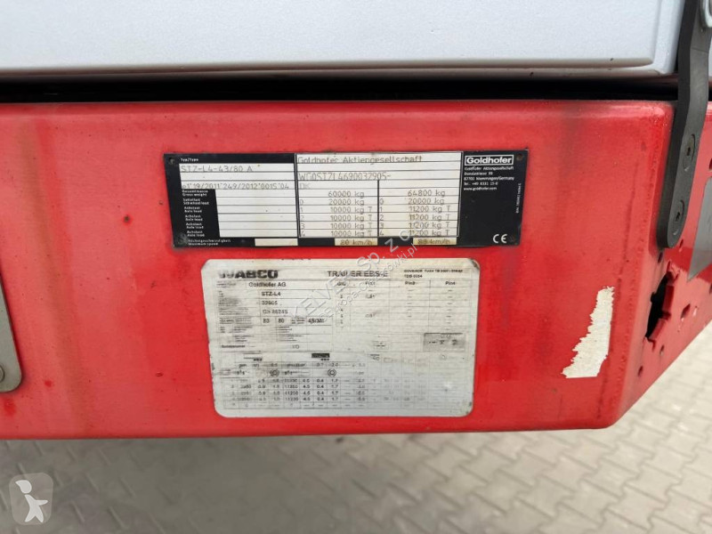 نصف مقطورة Goldhofer STZ-L4-43/80 A * 4-axle *...