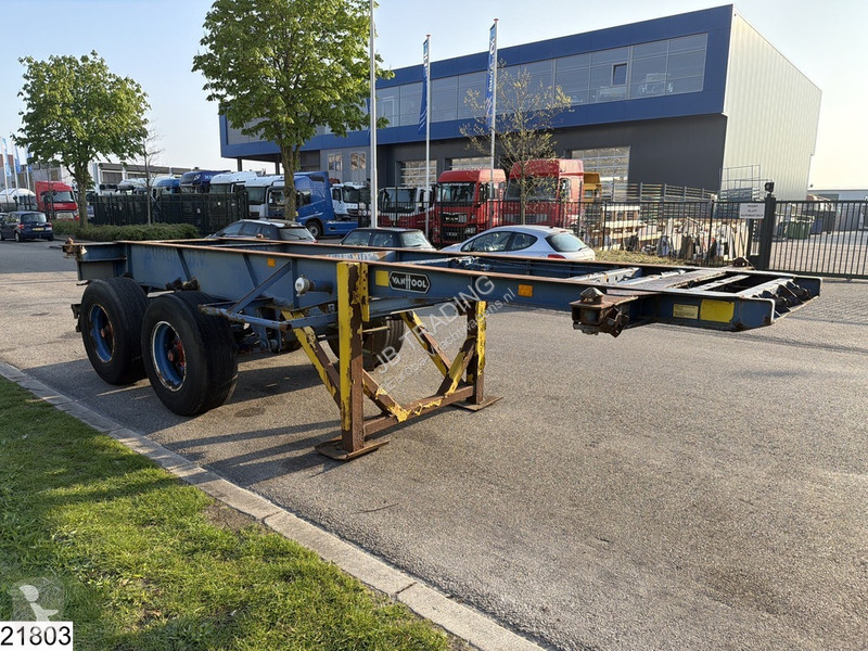 نصف مقطورة Van Hool Chassis 20 ft,...
