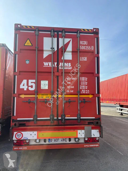 نصف مقطورة LAG O-3-CC 45 ft met container /avec...