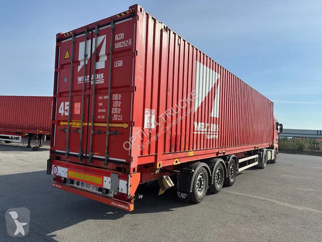 نصف مقطورة LAG O-3-CC 45 ft met container /avec...