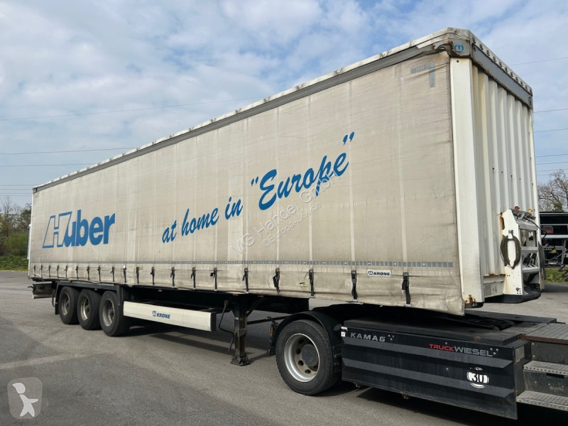 نصف مقطورة Krone SD Tautliner, Edscha-Verdeck,...