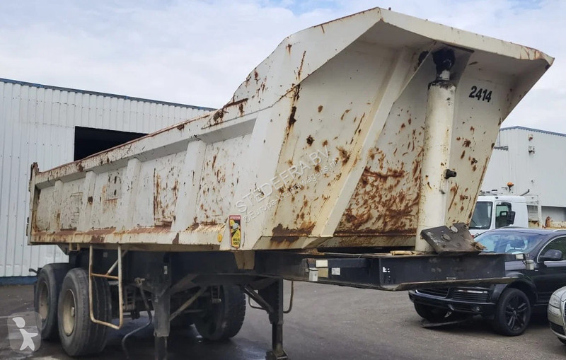 Sættevogn Cif 2 Axle , Steel Tipper , Spring...