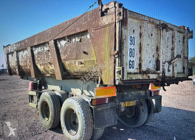 Semirimorchio Trailor 2 Axle , 8 Tyres , Steel...