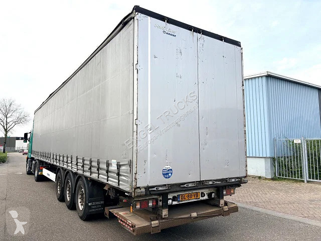 نصف مقطورة Krone N/A  27 CURTAINSIDE (SAF AXLES...