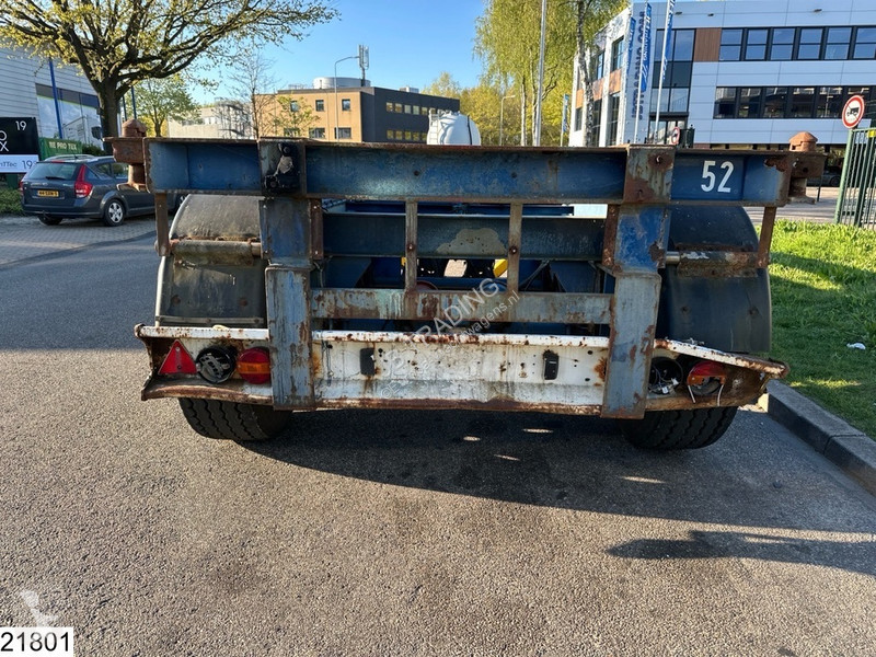 نصف مقطورة Van Hool Chassis 20 ft, Leaf spring