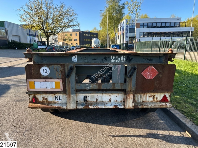 نصف مقطورة Van Hool Chassis 20 ft, Leaf spring