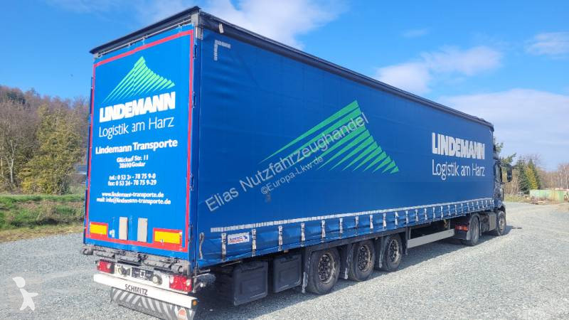 نصف مقطورة Schmitz Cargobull SCS 24 L Hubdach Mega
