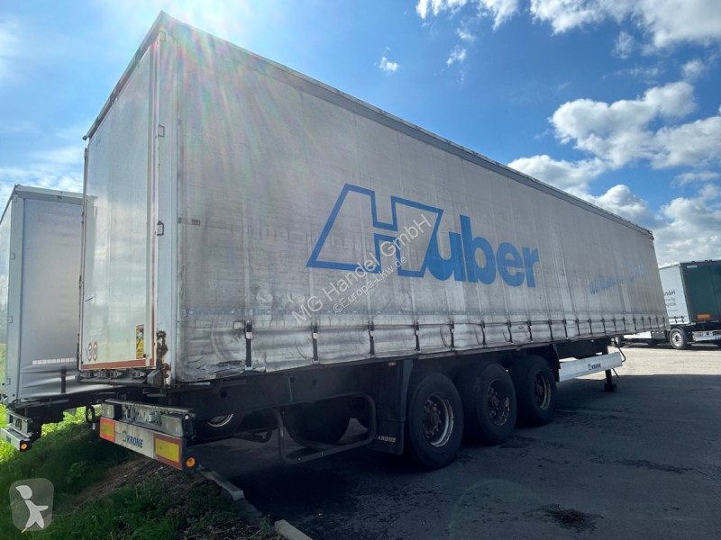 نصف مقطورة Krone SD Tautliner, Edscha-Verdeck,...