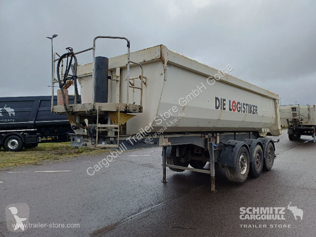 نصف مقطورة Langendorf Kipper Stahlrundmulde 24m³