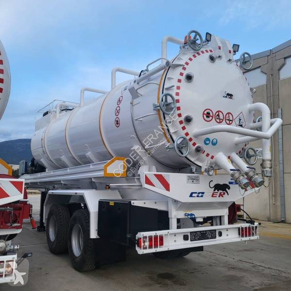 نصف مقطورة Coder CV22/2 - 22000L Vidangeur -...