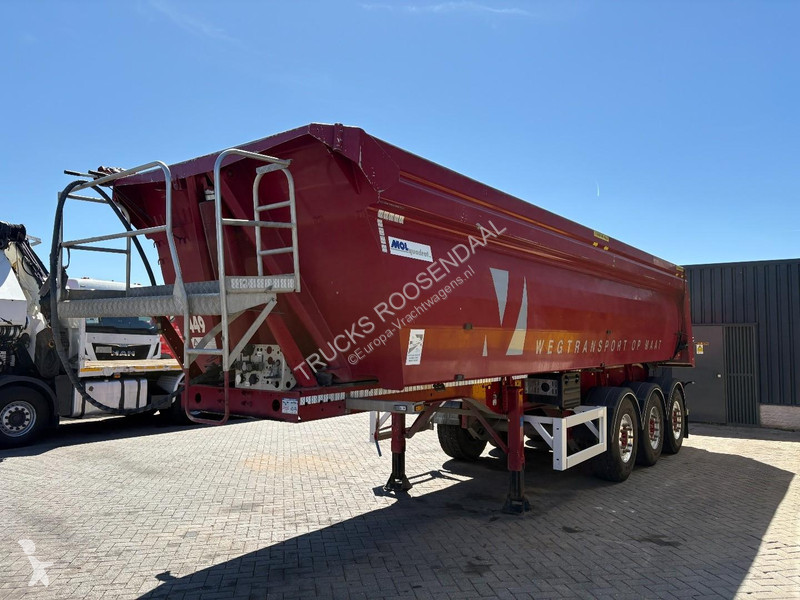 نصف مقطورة MOL 3x SAF + CHASSIS STEEL + BOX...
