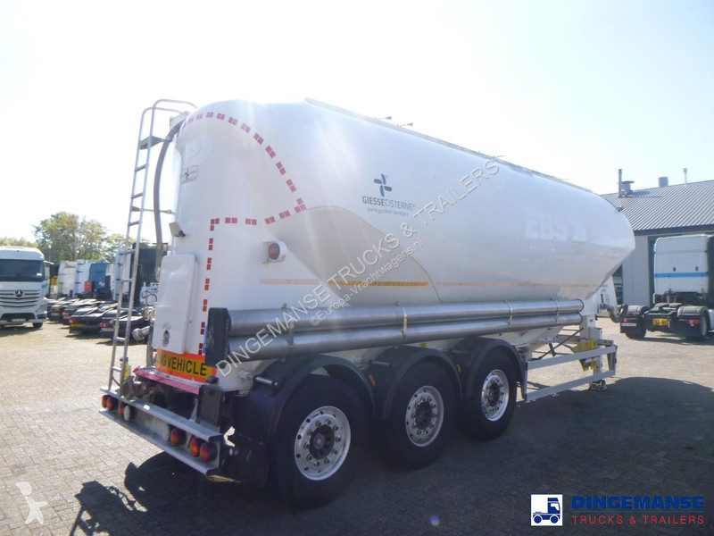 Semi remorque  Powder tank alu 40 m3 / 1 comp