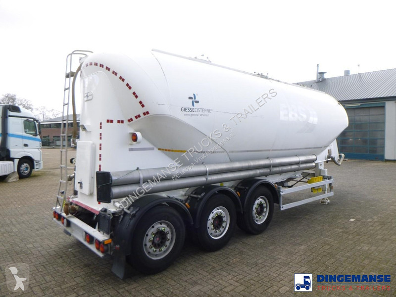 Félpótkocsi  Powder tank alu 40 m3 / 1 comp