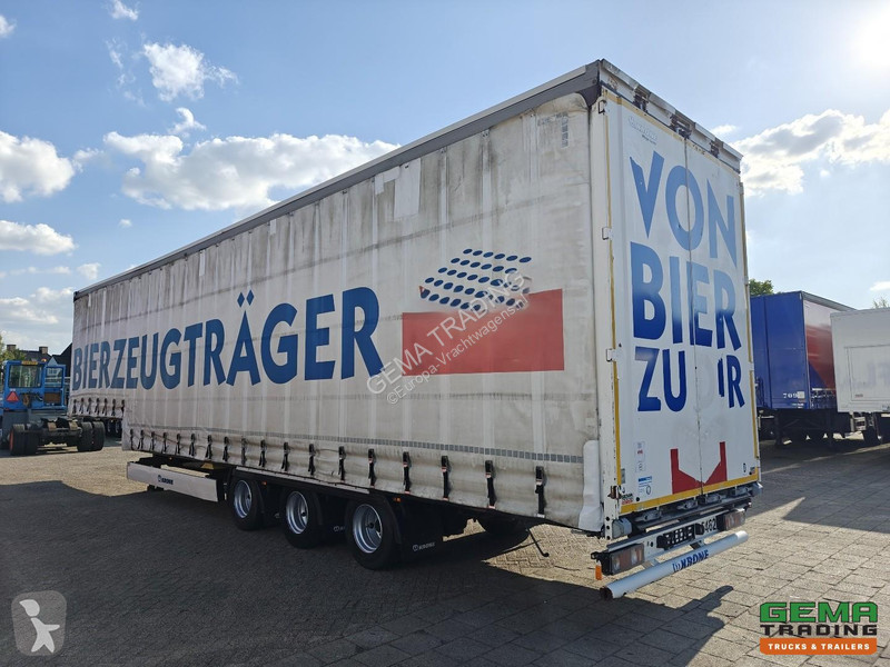 Semi remorque Krone 13.6m Sliding Curtains -...