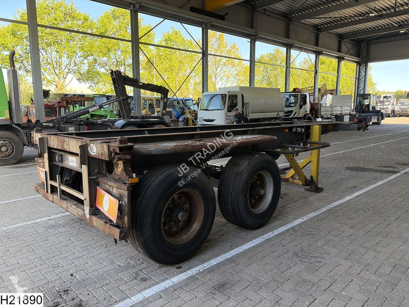 نصف مقطورة Pacton Container 20 FT, Steel...