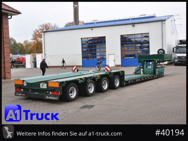 نصف مقطورة Goldhofer STZ-VL4, 4 achs...