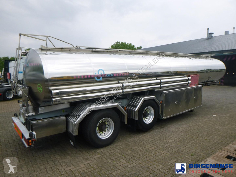 نصف مقطورة Magyar Fuel / oil tank inox 23 m3 /...