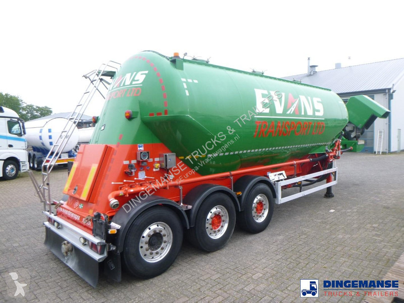 Semiremorca Feldbinder Powder tank alu 40 m3 +...