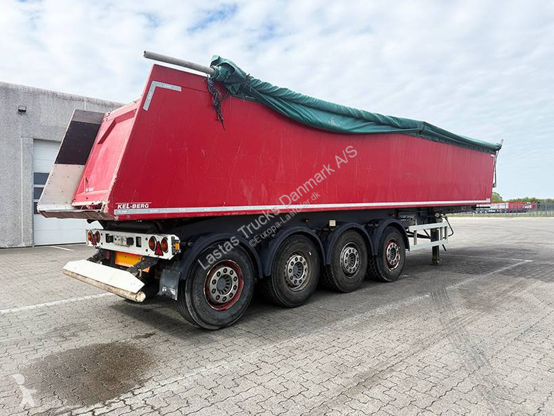 Semirimorchio Kel-Berg Tipper / Alukastenmulde...