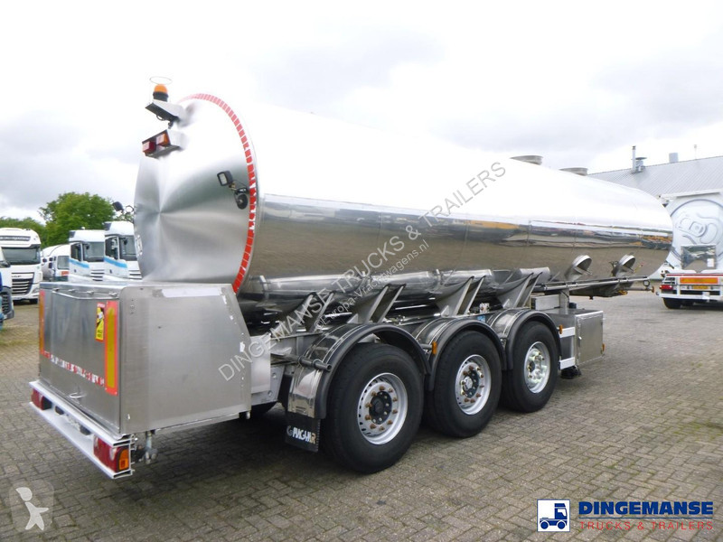 نصف مقطورة Magyar Food tank (milk) inox 30 m3 /...