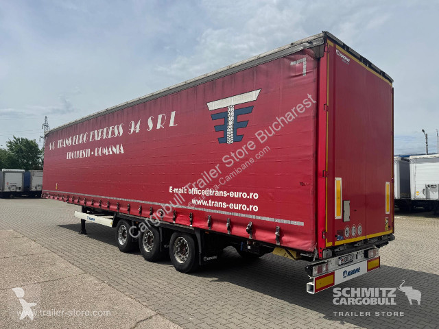 نصف مقطورة Krone Curtainsider Mega