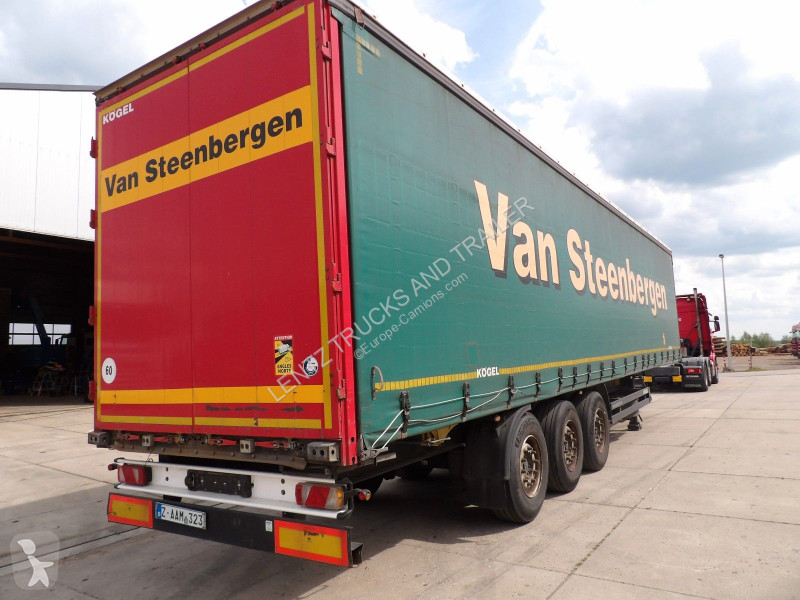 Oplegger Kögel COILMULDE-MERCEDES ACHSEN-TOP