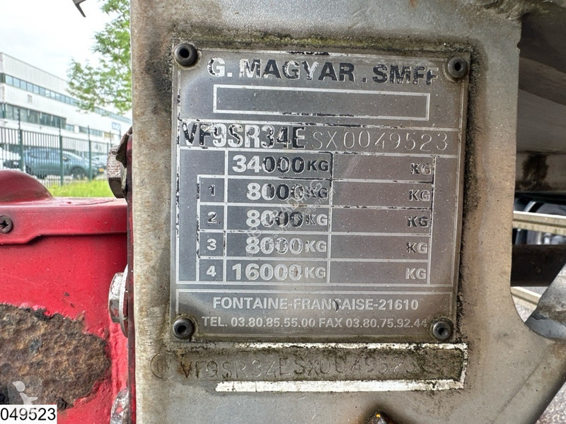 Oplegger Magyar Chemie 22050 Liter, 1 Comp
