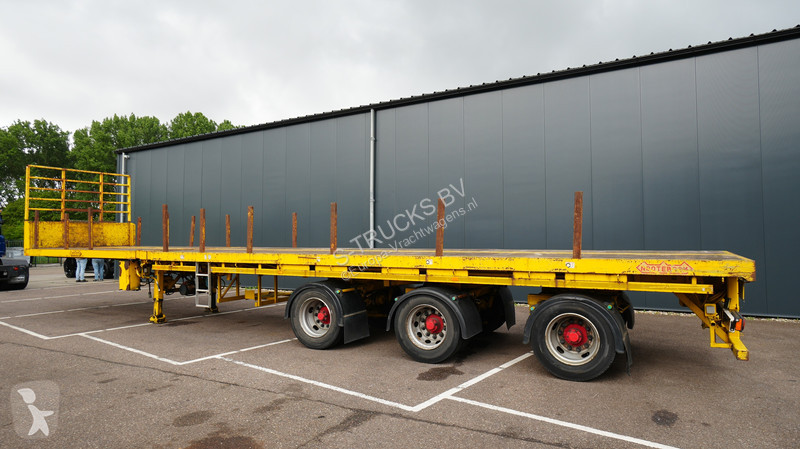 نصف مقطورة Nooteboom 3 axle extendable flatbed...