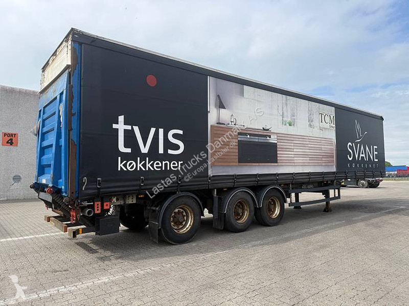 نصف مقطورة Kel-Berg Curtainsider / Planenauflieger