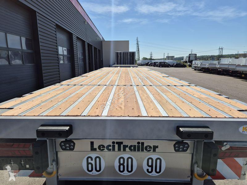 نصف مقطورة Lecitrailer  PLATEAU TWISTLOCKS...