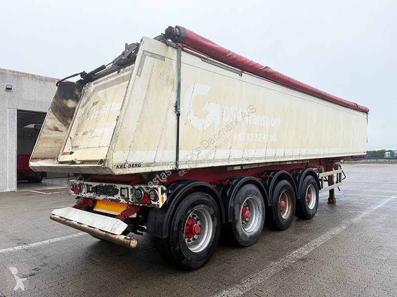 Semirimorchio Kel-Berg Tipper / Alukastenmulde...