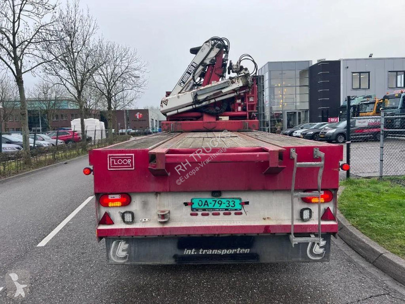 نصف مقطورة Floor FLO 17 30H 3 AXLE BPW + HIAB...