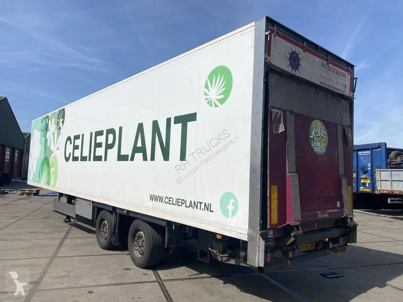 نصف مقطورة Burg 2 AS GESLOTEN LAATSTE AS GESTUURD