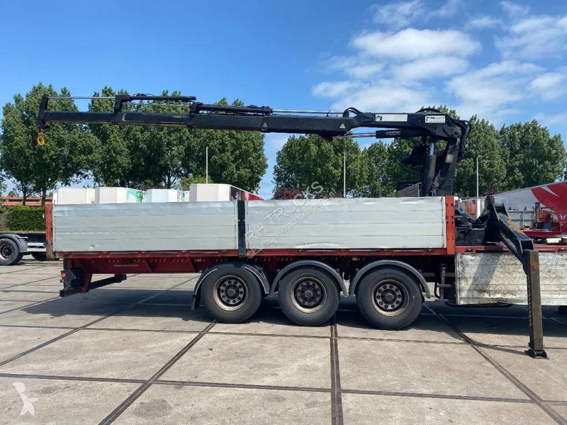 نصف مقطورة Lecitrailer 3 AXLE - BPW + HIAB R165 F3