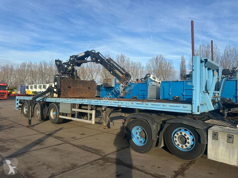 نصف مقطورة Floor FLO-18-30H2 HIAB Roller 165-F3...