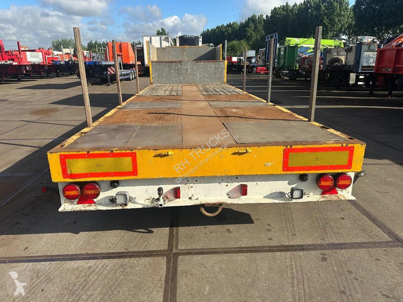نصف مقطورة Broshuis 21N58A 2 AXLE - LAST AXLE...
