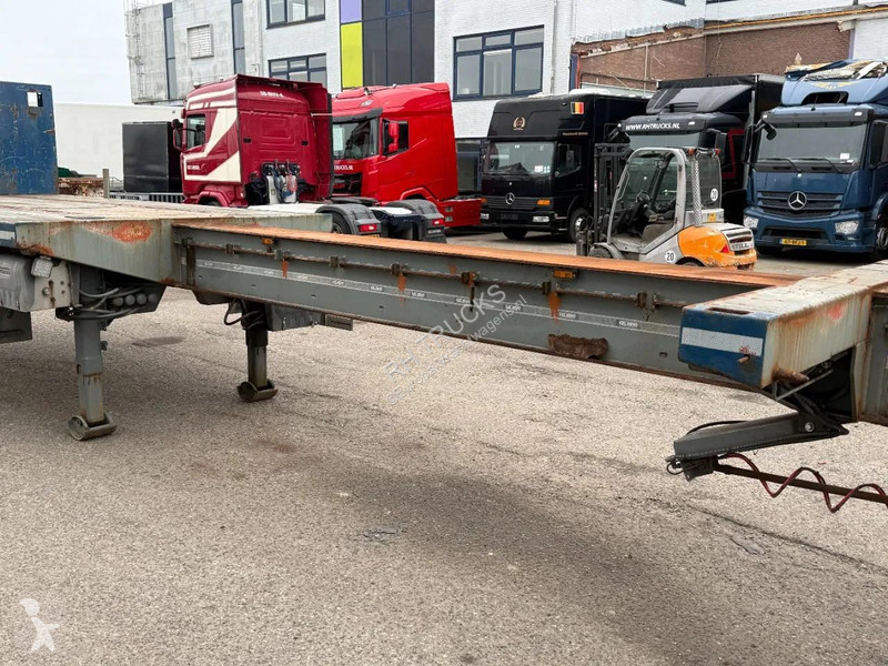 نصف مقطورة Broshuis 4 AXLE - BPW - 4X STEERING...