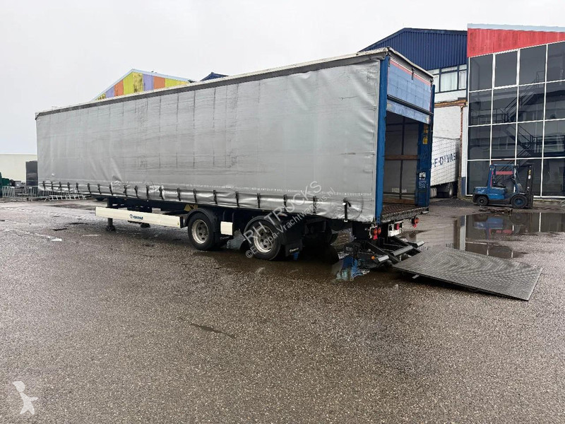 نصف مقطورة Krone 2 AXLE - WITH STEERING AXLE