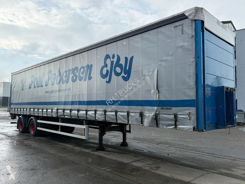 نصف مقطورة Krone 2 AXLE MET STUURAS &...