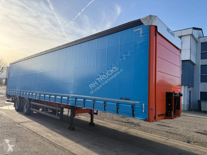 نصف مقطورة Krone 2 AXLE - WITH STEERING AXLE