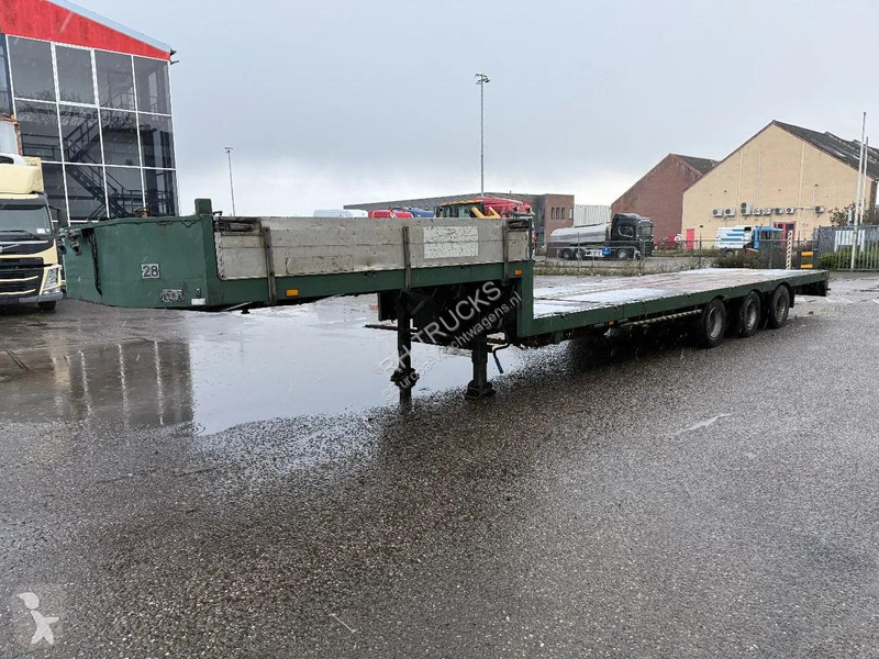 Sættevogn Kromhout 3ADSU-16-27 , LAST AXLE...