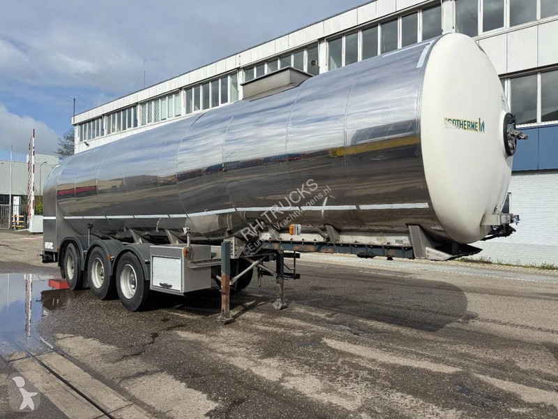 Oplegger Magyar S40EBT 3 AXLE MILKTANK