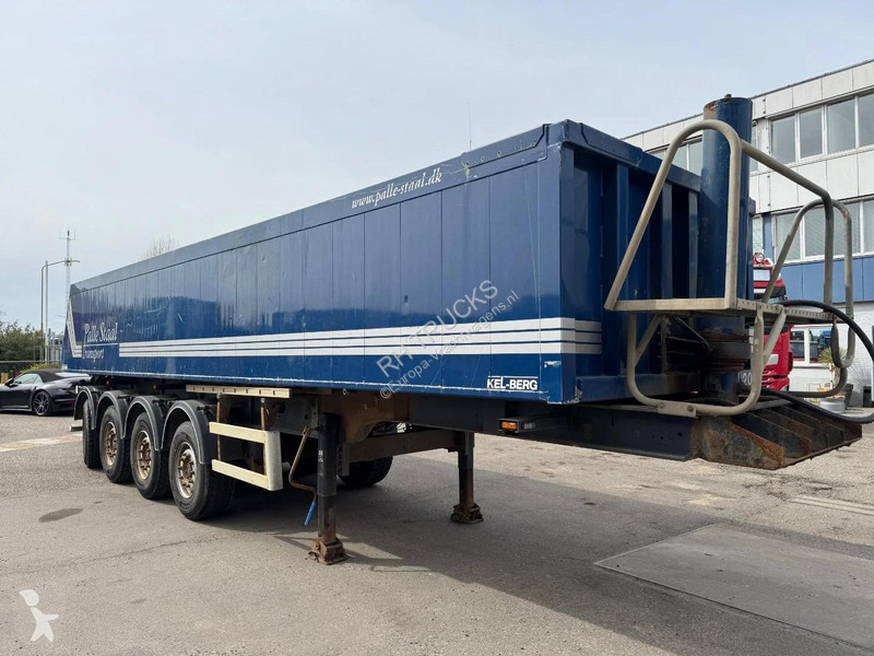 نصف مقطورة Kel-Berg 4 AXLE - SAF - KIPPER